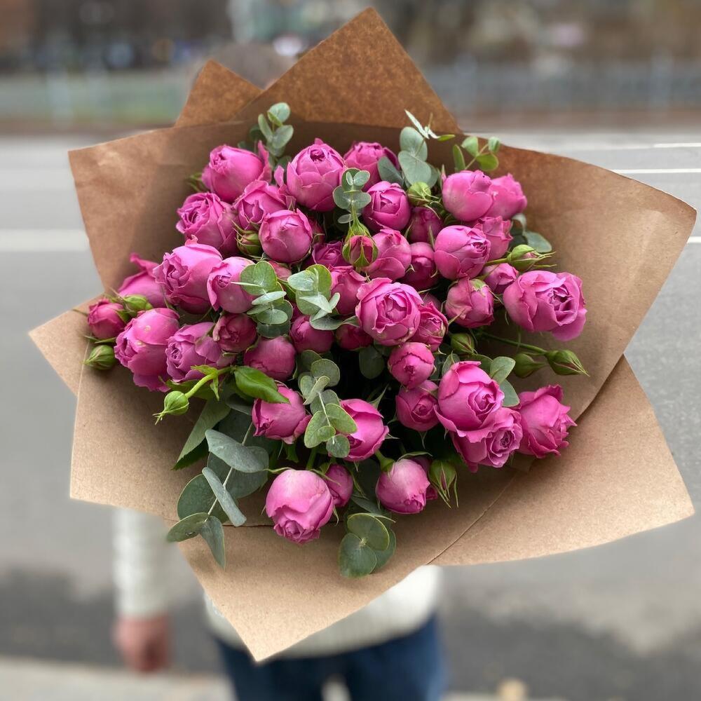 Пионовидные розы Misty bubbles