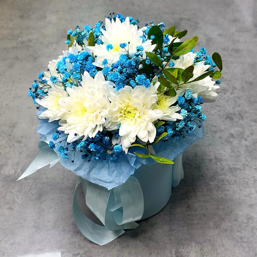 Цветы в коробке